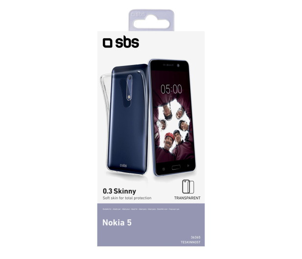 Etui Skinny do Nokia 5 przezroczyste - 1450814 - zdjęcie 2